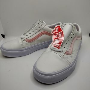 New Women's  Vans Old Skool Leather Sneakers Size 6